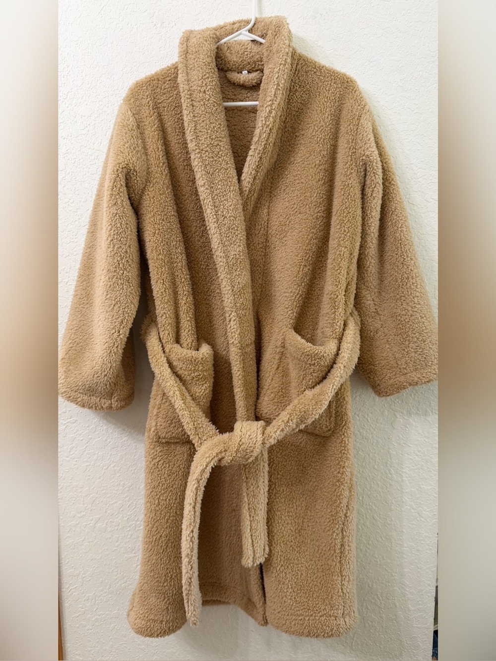 Pottery Barn Cozy Comfort Robe - Color-Camel Size Medium